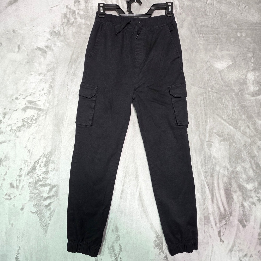 Truth Substance Common Sense Boys Black Cargo Jogger Pants Size 14 L BE7T44BLKZM